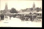 Eindhoven (N.B.), Markt tijdens Marktdag met veel volk, 1903, Verzenden, Voor 1920, Ongelopen, Noord-Brabant