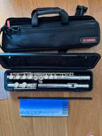 Yamaha YFL-211, Ophalen of Verzenden, Zo goed als nieuw, Dwarsfluit, Met koffer of tas