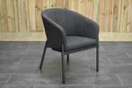Biscayne Dining Tuinstoel Quick Dry Foam Anthracite SHOWROOM, Ophalen of Verzenden, Zo goed als nieuw, Overige materialen