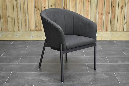 Biscayne Dining Tuinstoel Quick Dry Foam Anthracite SHOWROOM, Tuin en Terras, Tuinstoelen, Zo goed als nieuw, Overige materialen