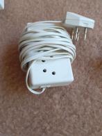 Telefoon verlengsnoer. Ca 5 meter. Twee aansluitpunten, Telecommunicatie, Vaste telefoons | Niet Draadloos, Ophalen of Verzenden