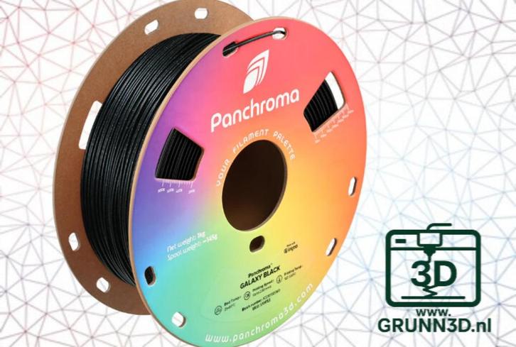 Polymaker Galaxy PLA  3D filament 1.75mm 1kg Zwart, Computers en Software, 3D-printerbenodigheden, Nieuw, Verzenden