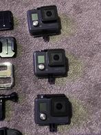 3 GoPro hero (2014) + accessoires, Ophalen of Verzenden, Zo goed als nieuw, GoPro