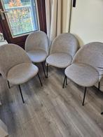 Eetkamerstoelen + Salontafel Set, Huis en Inrichting, Ophalen, Gebruikt, Rond, Modern