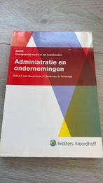 Administratie en ondernemingen, Ophalen of Verzenden, Zo goed als nieuw, Management