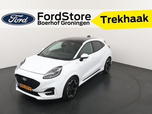 Ford Puma EcoBoost 155PK Hybrid ST-Line X Trekhaak | Winter, Auto's, Ford, Bedrijf, Te koop, Puma, 360° camera, ABS, Achteruitrijcamera