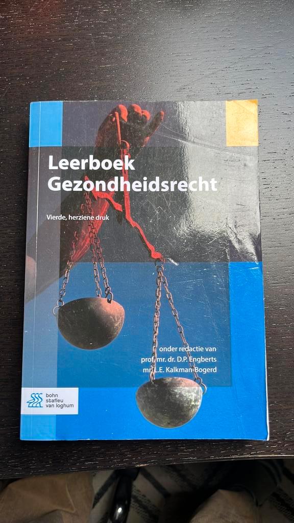 Leerboek gezondheidsrecht, Boeken, Studieboeken en Cursussen, Gelezen, Ophalen