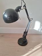 Zwarte IKEA Bureaulamp, Gebruikt, Ophalen of Verzenden, Metaal, Modern