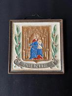 Porceleyne Fles cloisonné wandtegel van Drenthe, Ophalen of Verzenden