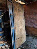 Underlayment platen diverse, Ophalen of Verzenden, Gebruikt, Hout, Overige typen