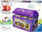 Schatkist Paarden 3D Puzzel (216 stukjes & compleet), Ophalen, Meer dan 50 stukjes, Zo goed als nieuw, 6 jaar of ouder