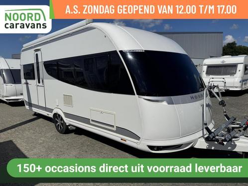Hobby Premium 495 UL MOVER + CASSETTE LUIFEL+ ENKELE BEDDEN, Caravans en Kamperen, Caravans, Bedrijf, Hobby