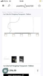 Design hanglamp nieuwprijs 1296€, Minder dan 50 cm, Gebruikt, Ophalen of Verzenden, Glas