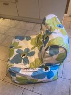 Sit & Joy Zitzakstoel met Bloemenprint, Huis en Inrichting, Zitzakken, Ophalen, Gebruikt, Overige kleuren, Zitzakstoel