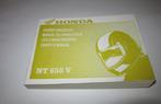 Honda NT 650 V owner's manual, Verzenden, Honda