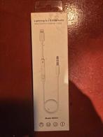 Lightning naar 3.5mm AUX Audio Kabel - Nieuw, Ophalen of Verzenden, Nieuw, Minder dan 2 meter, Overige kabels