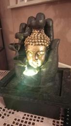 Boeddha fontein met verlichting, Ophalen, Gebruikt