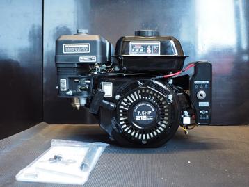 7.5 Pk Benzinemotor E-start 20mm as met spiebaan beschikbaar voor biedingen