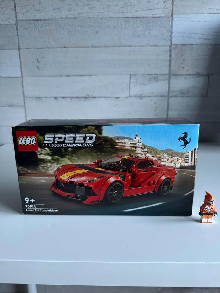 Lego Speed Champions Ferrari 813 Competizione | 76914 NIEUW!, Kinderen en Baby's, Speelgoed | Duplo en Lego, Nieuw, Lego, Complete set