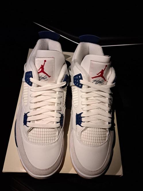 Jordan 4 Retro SB Navy EU 44, Kleding | Heren, Schoenen, Nieuw, Sportschoenen, Wit, Ophalen of Verzenden