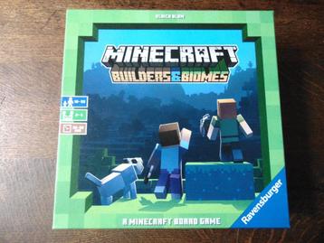 Minecraft Builders & Biomes Spel van Ravensburger beschikbaar voor biedingen
