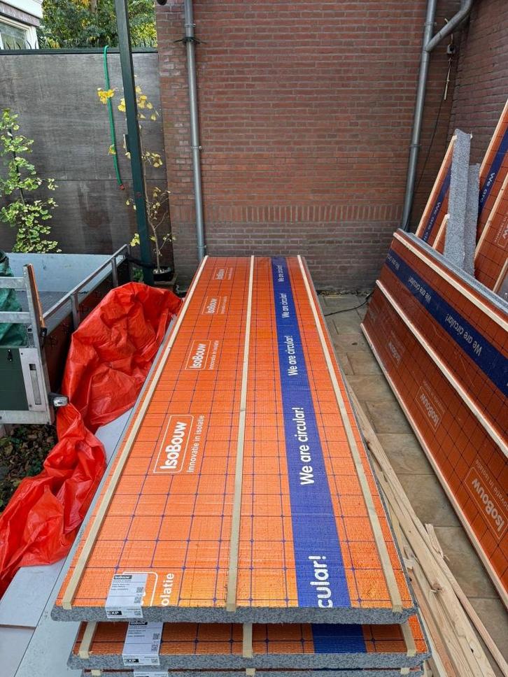 5 x IsoBouw SlimFix Reno + RC 4.0 - 115 mm panelen, Doe-het-zelf en Verbouw, Isolatie en Afdichting, Nieuw, Dakisolatie, Piepschuim (Tempex)