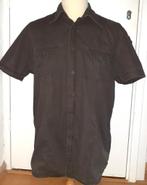 WE Men overhemd maat L, Kleding | Heren, Overhemden, Ophalen of Verzenden, Zo goed als nieuw, Bruin, Halswijdte 41/42 (L)