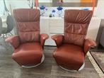 Topform Relaxfauteuils/relaxstoelen/relax fauteuils/stoel, Huis en Inrichting, Ophalen of Verzenden, Zo goed als nieuw, Leer, Set/relax /fauteuils/stoelen/relax fauteuils/relax stoelen/