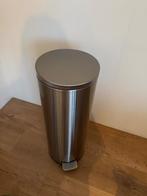 Brabantia pedaalemmer 20 liter slimline, Ophalen, Met pedaal, 50 tot 75 cm, Rvs