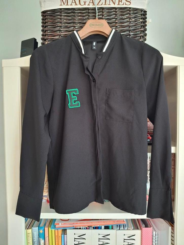 Eksept blouse zwart mt XS, Kleding | Dames, Blouses en Tunieken, Zo goed als nieuw, Maat 34 (XS) of kleiner, Zwart, Ophalen of Verzenden