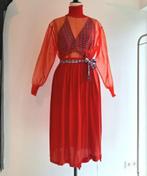 speciale vintage rok COMME DES GARCONS rood nylon one size, Kleding | Dames, Maat 38/40 (M), Ophalen of Verzenden, Zo goed als nieuw