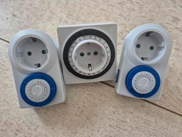 Tijdschakelaars - Set van 3 beschikbaar voor biedingen