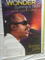 Stevie Wonder Official 2008 Tour Poster "SUMMER'S NIGHT", Verzamelen, Rechthoekig Staand, Verzenden, Deurposter of groter, Zo goed als nieuw