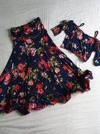 Buikdans set bloemen maat S M L, Ophalen of Verzenden, Zo goed als nieuw, Kleding