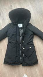 Woolrich jas zwart origineel, Ophalen of Verzenden, Zo goed als nieuw, Meisje, Jas