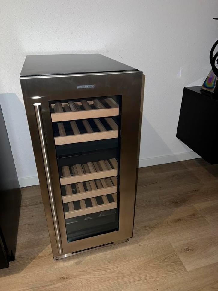 Wijnklimaatkast met 2 Zones Keuze In Zwart Of Zilver (Nieuw), Witgoed en Apparatuur, Koelkasten en IJskasten, Nieuw, Zonder vriesvak