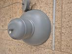 grijze industriele lamp, Ophalen of Verzenden, Gebruikt