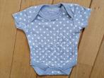 BAMBINO romper grijs witte sterren maat 50/56, Kinderen en Baby's, Babykleding | Maat 50, Nacht- of Onderkleding, Jongetje of Meisje