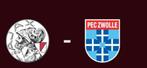1 kaartje Ajax - Pec Zwolle te koop!, Tickets en Kaartjes, Eén persoon, December
