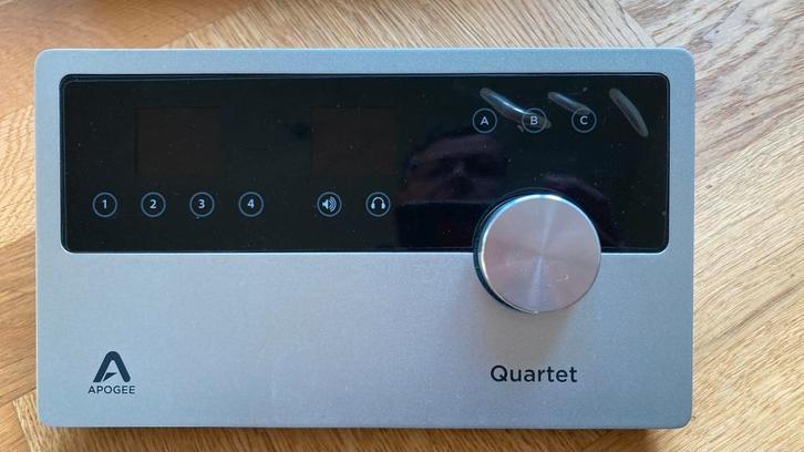 Apogee Quartet, Audio, Tv en Foto, Professionele Audio-, Tv- en Video-apparatuur, Zo goed als nieuw, Audio, Ophalen