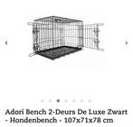 Bench Adori afmetingen 107*71*78 zgan, Dieren en Toebehoren, Hondenhokken, Ophalen of Verzenden, Zo goed als nieuw, Minder dan 65 cm