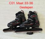 Nijdam verstelbare schaatsen maat 33-36 Geslepen, Sport en Fitness, Schaatsen, Combinoren, Ophalen of Verzenden, Zo goed als nieuw