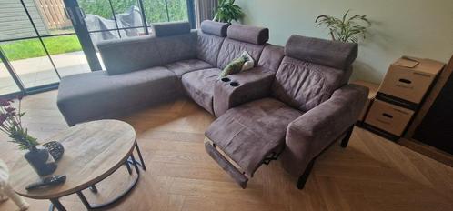 Amarillo bank, Huis en Inrichting, Banken | Bankstellen, Gebruikt, Hoekbank, Driepersoons, 250 tot 300 cm, 150 cm of meer, Hout