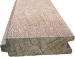 Azobé hardhouten damwand 37 mm -  € 35,- per m2 incl. btw, Tuin en Terras, Palen, Balken en Planken, Ophalen, Planken, Nieuw, Hardhout