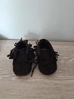 Baby schoenen slofjes zwart mt18, Ophalen of Verzenden, Zo goed als nieuw, Jongetje of Meisje, Slofjes