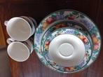 4p Servies, plat,ontbijt,kop en schotel.! INTROstone ware ., Huis en Inrichting, Keuken | Servies, Ophalen of Verzenden, Porselein