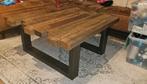Industriële salontafel, Ophalen, Gebruikt, 50 tot 100 cm, Vierkant