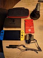 Nintendo Switch V1 fortnite edition compleet met 2 games, Met 2 controllers, Ophalen of Verzenden, Zo goed als nieuw, S