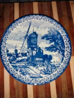 Delfts Blauw Wandbord Chemkefa - De Zomer, Ophalen of Verzenden