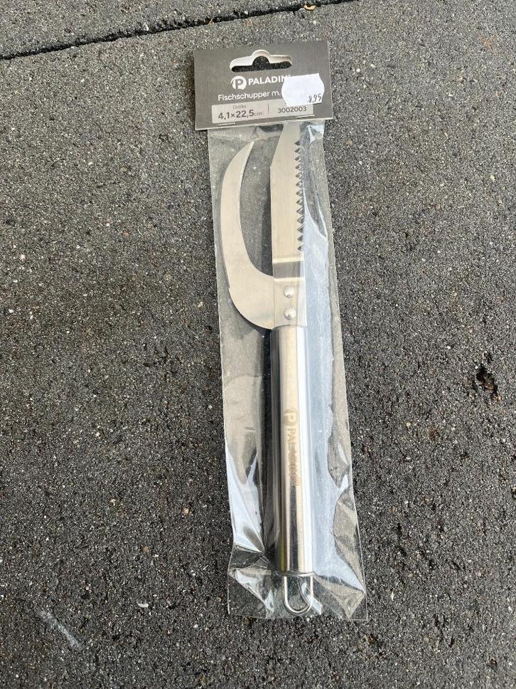 adv 86 / NIEUW slachtmes / fileermes PALADIN, Watersport en Boten, Hengelsport | Roofvissen, Nieuw, Overige typen, Ophalen of Verzenden